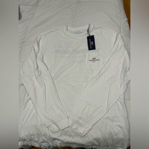 NWT Vineyard Vines long sleeve cotton Cape Cod tee, size Large